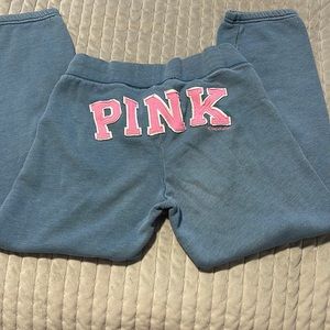 vintage y2k pink victoria secret sweatpants